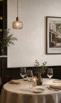 Wool Cracked Wall Vinyl Commercial Wallpaper C7627