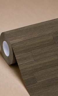 Shitake Abstract Planks Vinyl Commercial Wallpaper C7634