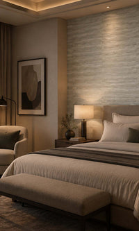 Rustica Abstract Planks Vinyl Commercial Wallpaper C7635