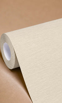 Quiet Apricot Faux Silk Textured Vinyl Commercial Wallpaper C7663