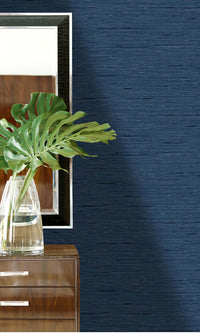 Galia Faux Grasscloth Textured Vinyl Commercial Wallpaper C7723