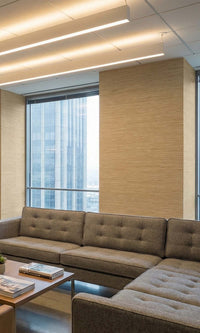 Parchment Faux Grasscloth Textured Vinyl Commercial Wallpaper C7724