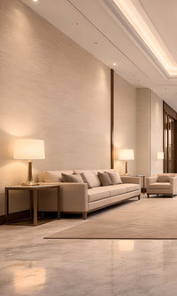 Mist Faux Grasscloth Textured Vinyl Commercial Wallpaper C7726