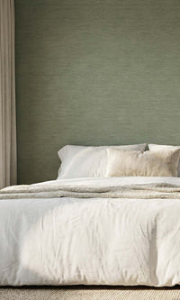 Moss Faux Stone Look Textured Vinyl Commercial Wallpaper C7749