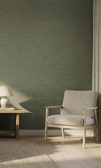 Moss Faux Stone Look Textured Vinyl Commercial Wallpaper C7749