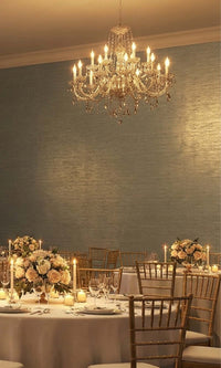 Heathered Charcoal Faux Stone Look Textured Vinyl Commercial Wallpaper C7750