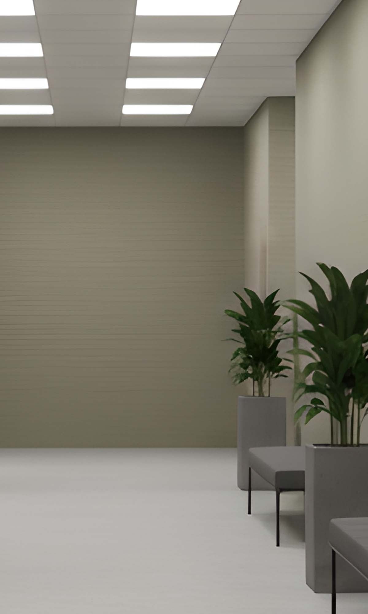 Heathered Charcoal Faux Stone Look Textured Vinyl Commercial Wallpaper C7750