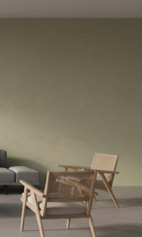 Fall Green Faux Stone Look Textured Vinyl Commercial Wallpaper C7752