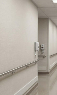 Frost Faux Fine Weave Textured Vinyl Commercial Wallpaper C7753