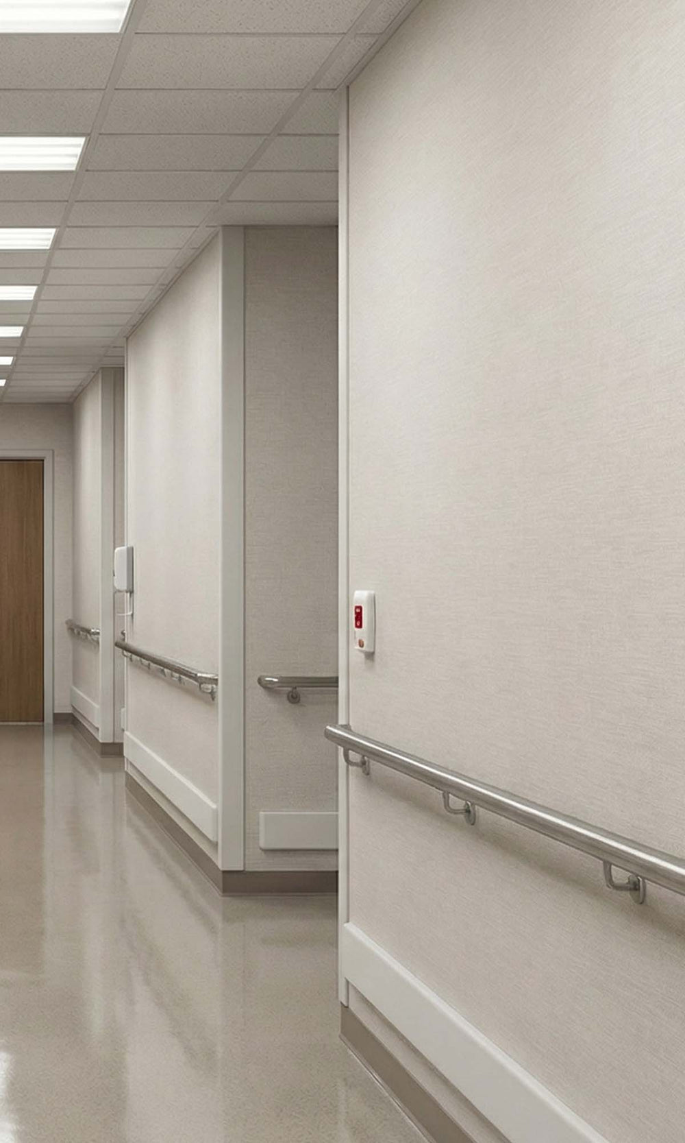 Frost Faux Fine Weave Textured Vinyl Commercial Wallpaper C7753