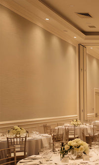 Cinnamon Faux Fine Weave Textured Vinyl Commercial Wallpaper C7757