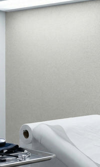 Soft Gray Faux Speckled Stone Textured Vinyl Commercial Wallpaper C7760