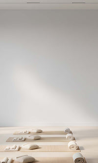 Blue Gray Faux Speckled Stone Textured Vinyl Commercial Wallpaper C7764