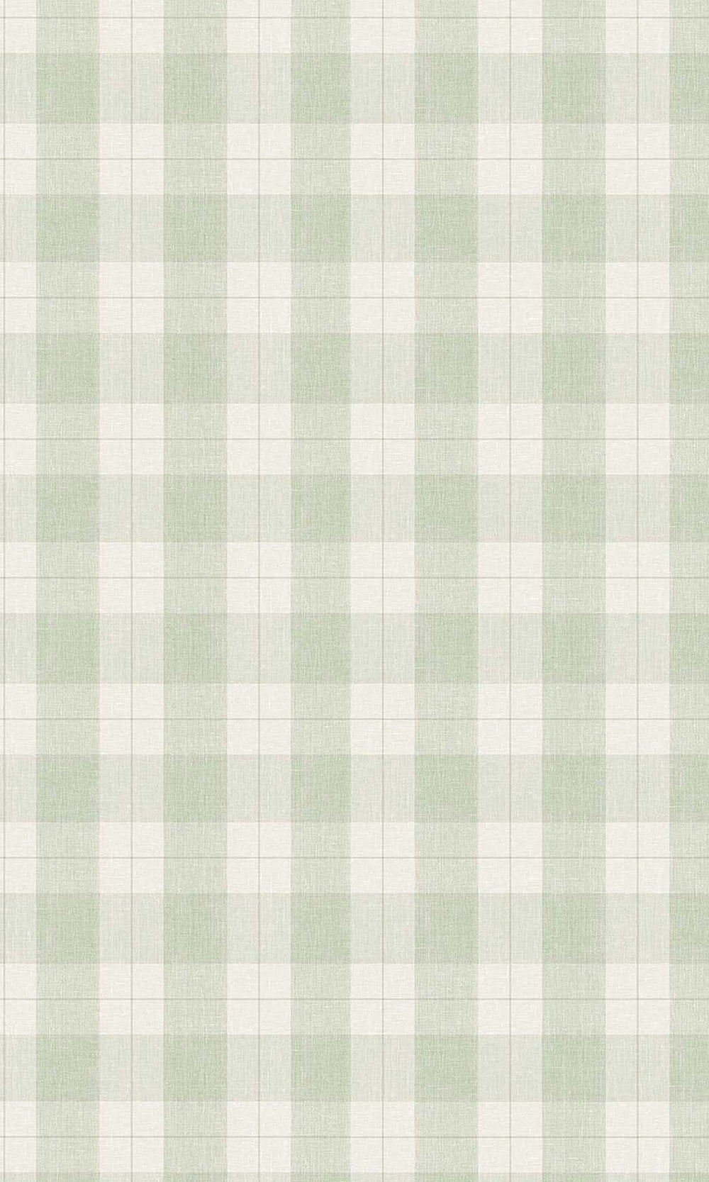 Cloudy Meadow Plaid Print Textured Vinyl Commercial Wallpaper C7775
