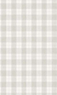 Cold Foam Plaid Print Textured Vinyl Commercial Wallpaper C7777