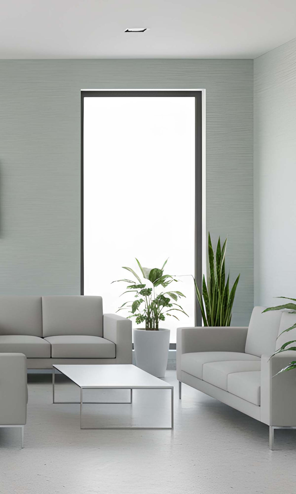 Crystal Striated Stripe Print Textured Vinyl Commercial Wallpaper C7785