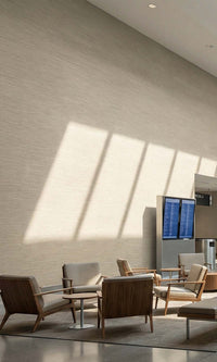 Burlap Striated Stripe Print Textured Vinyl Commercial Wallpaper C7787