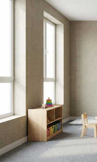 Burlap Faux Handweave Textured Vinyl Commercial Wallpaper C7792