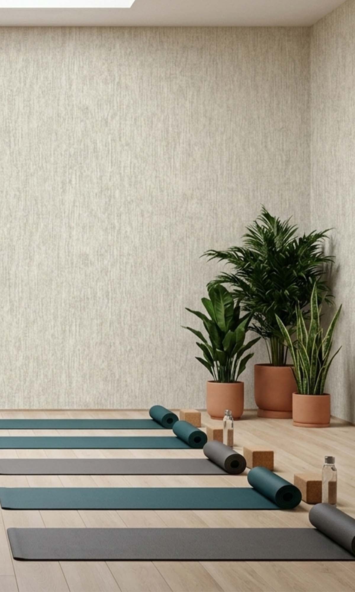 Gray Blue Faux Silk Weave Textured Vinyl Commercial Wallpaper C7802