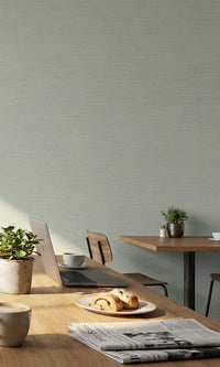 Tahitian Faux Grass & Silk Textured Vinyl Commercial Wallpaper C7805
