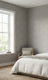 Earthen Vertical Stripes Textured Vinyl Commercial Wallpaper C7812