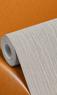 Earthen Vertical Stripes Textured Vinyl Commercial Wallpaper C7812