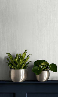 Calcium Vertical Stripes Textured Vinyl Commercial Wallpaper C7814