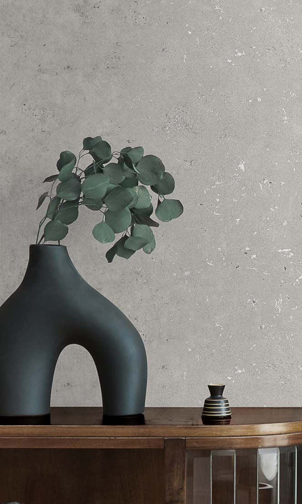 Grove Faux Concrete Textured Vinyl Commercial Wallpaper C7817
