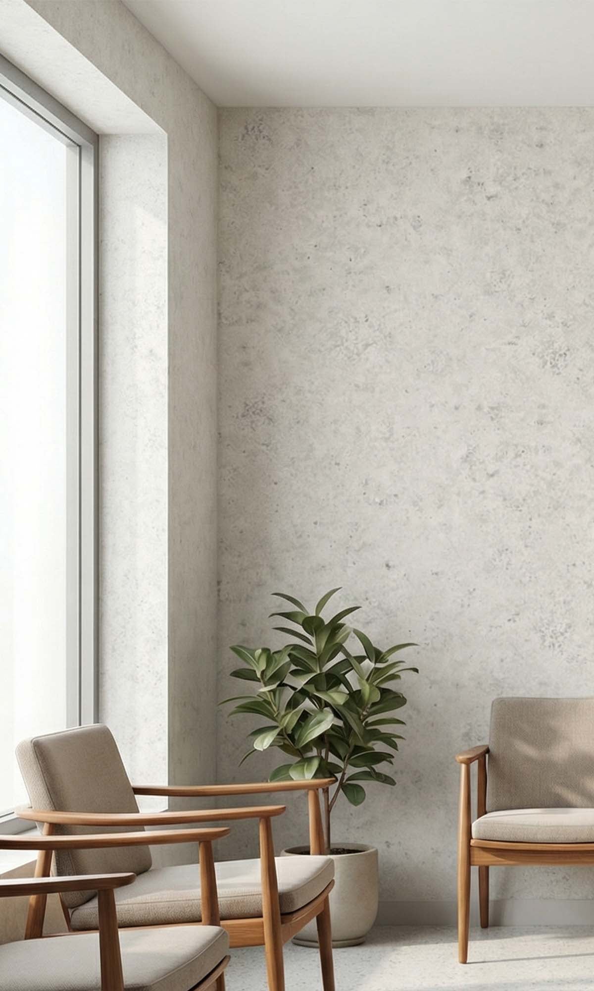 Grove Faux Concrete Textured Vinyl Commercial Wallpaper C7817