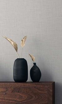 Abaca Faux Linen Textured Vinyl Commercial Wallpaper C7818