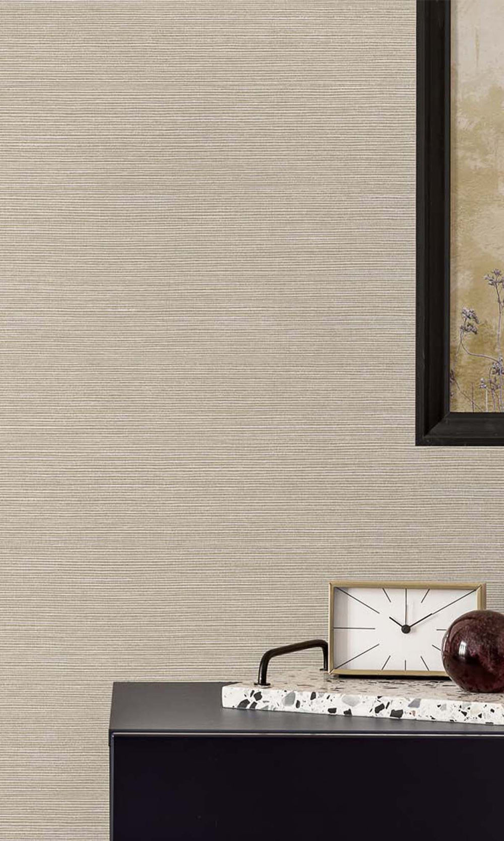 Roca Faux Woven Grass Textured Vinyl Commercial Wallpaper C7820