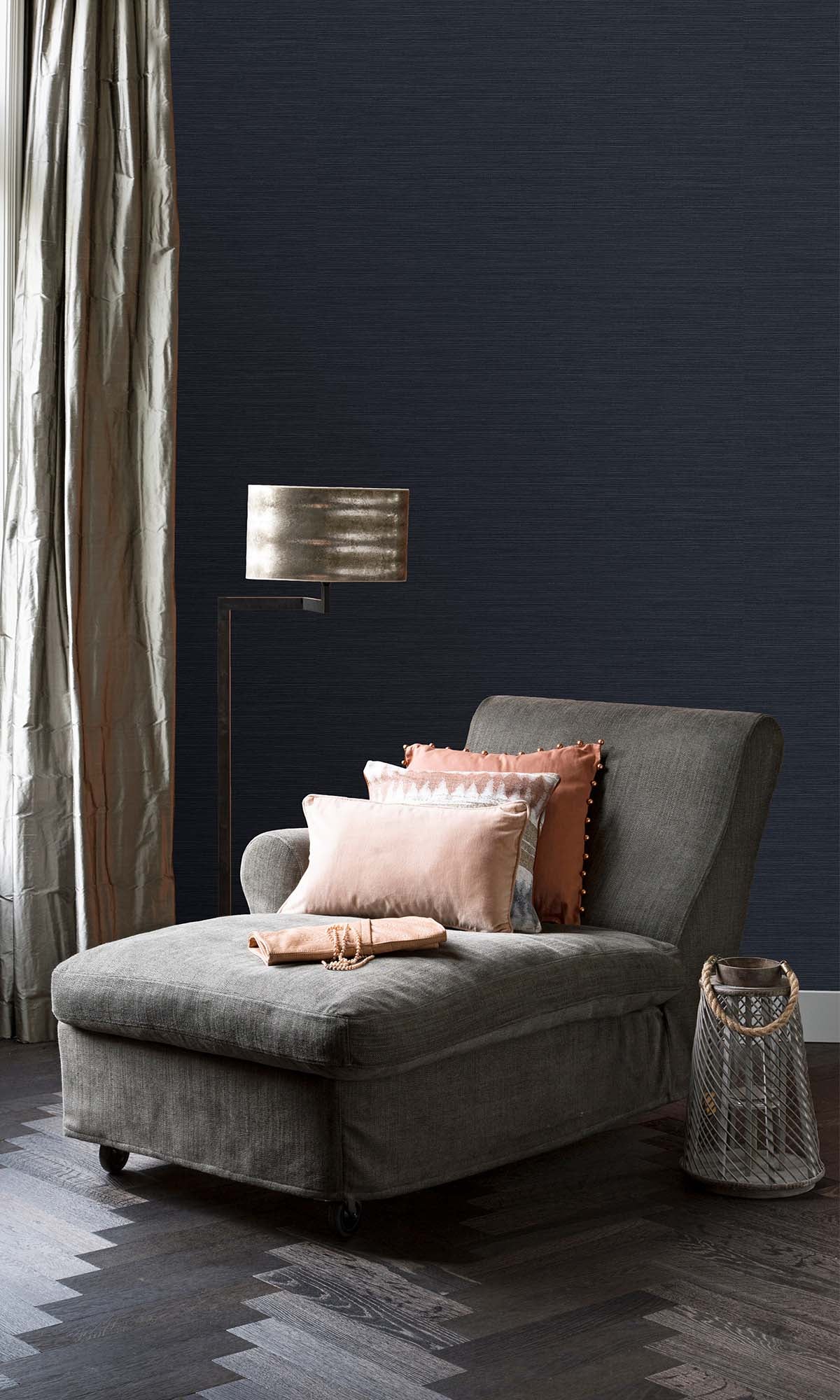 Resort Faux Woven Grass Textured Vinyl Commercial Wallpaper C7823