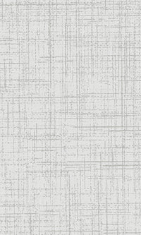 Royal Silver Faux Woven Linen Commercial Wallpaper C7827