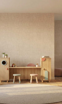 Glazed Pears Faux Woven Linen Commercial Wallpaper C7831