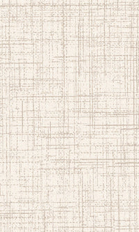 Creme Fraiche Faux Woven Linen Commercial Wallpaper C7832