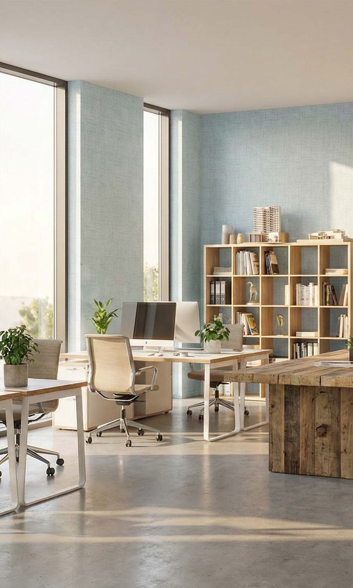 Sky Grey Faux Woven Linen Commercial Wallpaper C7833 textured commercial wallpaper in sky grey
