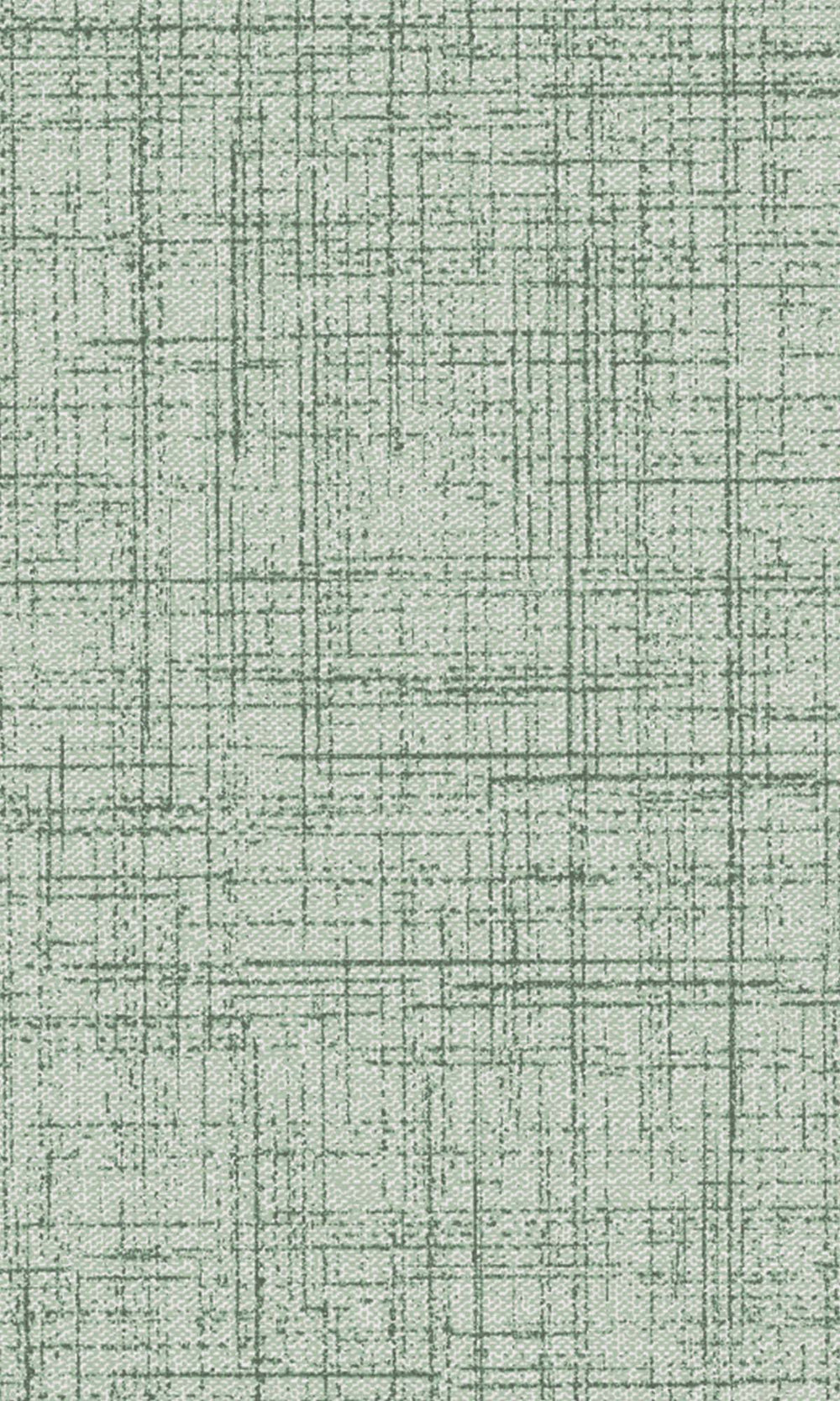 Spanish Green Faux Woven Linen Commercial Wallpaper C7835