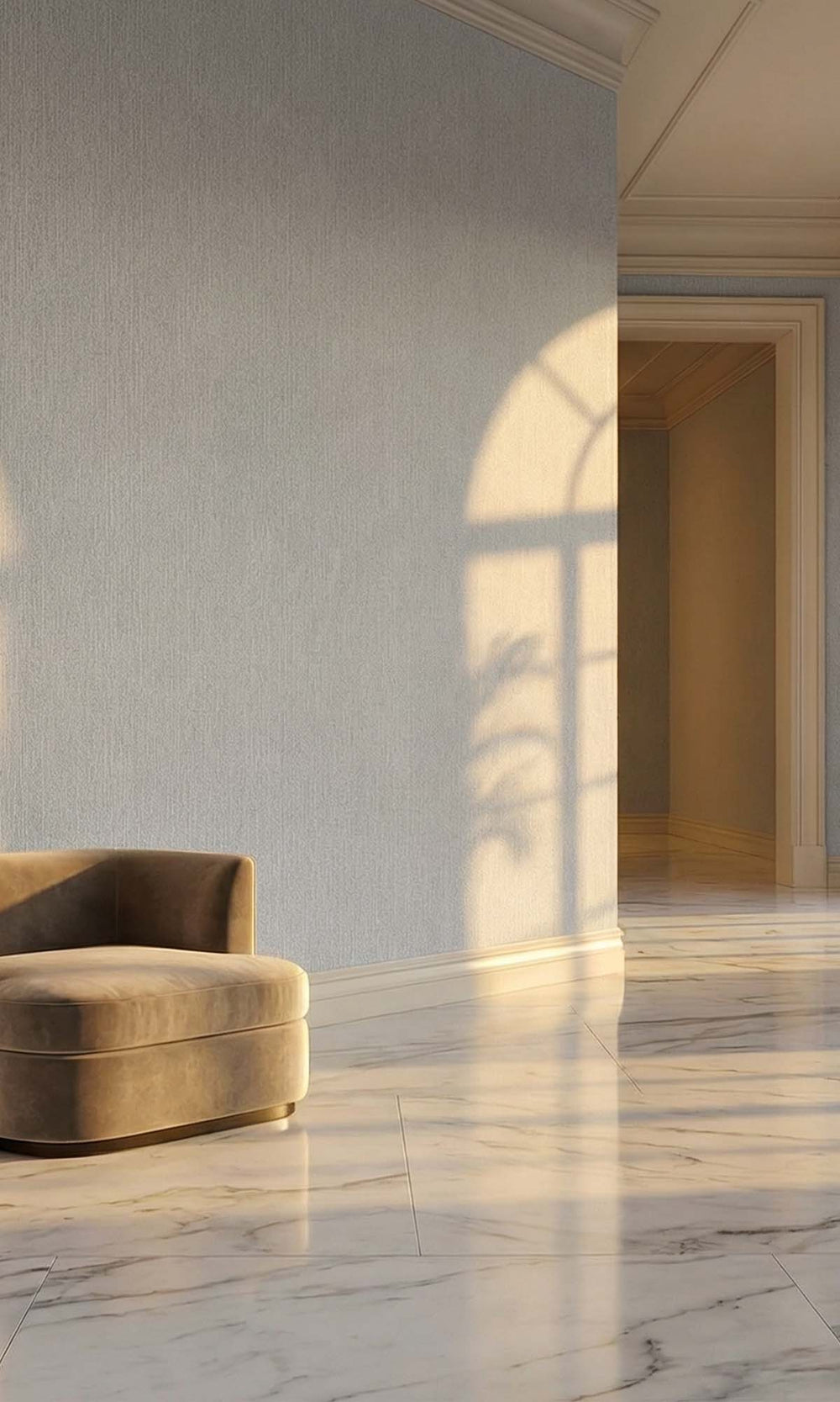 Fortress Grey Faux Hesian Weave Commercial Wallpaper C7839