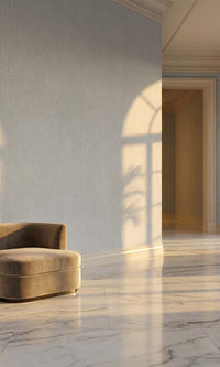 Fortress Grey Faux Hesian Weave Commercial Wallpaper C7839