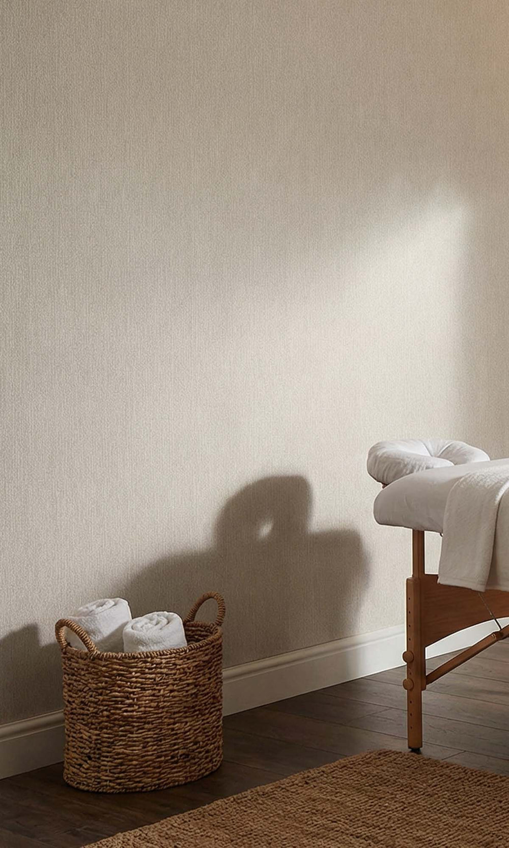 Gettysburg Grey Faux Hesian Weave Commercial Wallpaper C7840