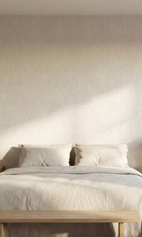 Pumice Stone Faux Hesian Weave Commercial Wallpaper C7841
