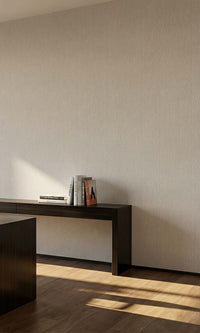 Pumice Stone Faux Hesian Weave Commercial Wallpaper C7841