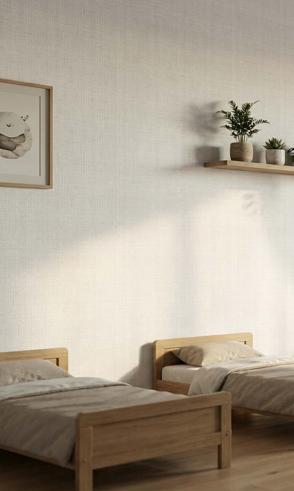 Faded Grey Sheer Weave Commercial Wallpaper C7848