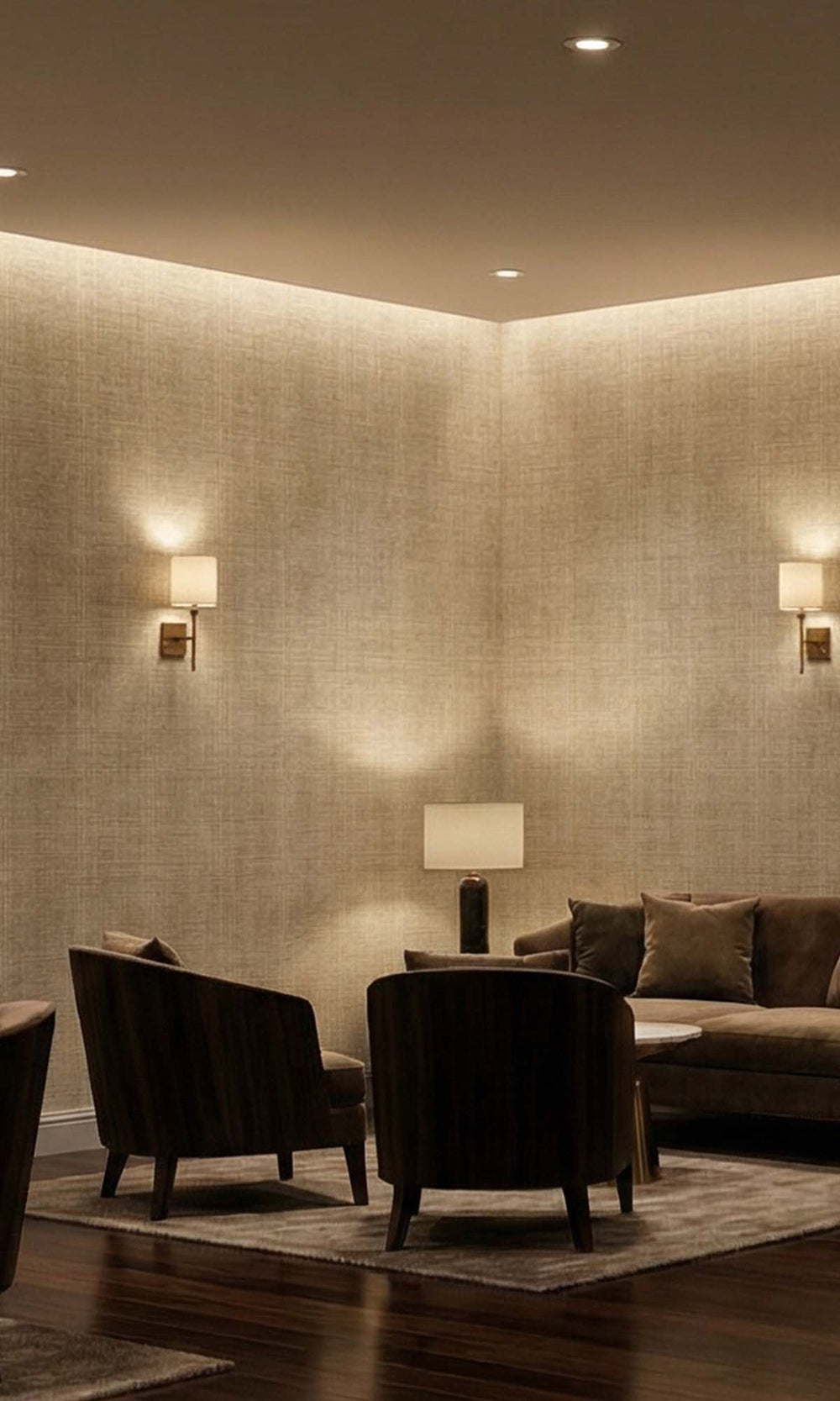 Desert Suede Sheer Weave Commercial Wallpaper C7856 textured commercial wallpaper in desert suede
