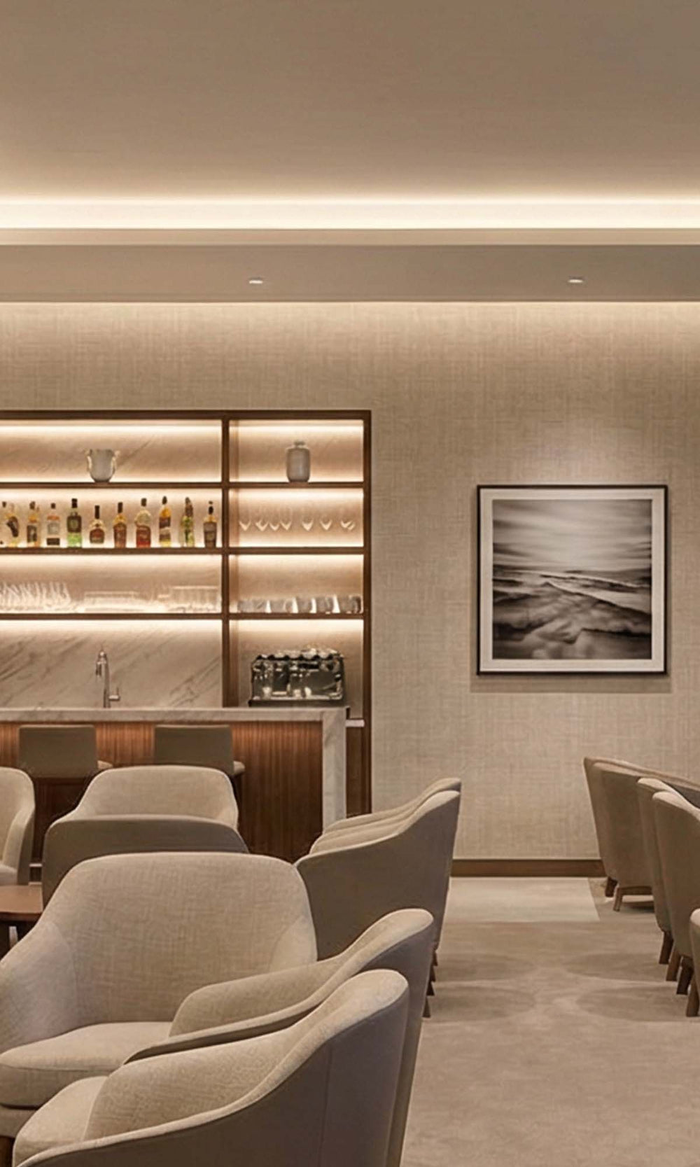 Limed White Sheer Weave Commercial Wallpaper C7857