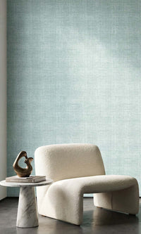 Starlight Blue Sheer Weave Commercial Wallpaper C7860