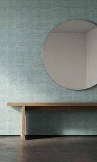 Starlight Blue Sheer Weave Commercial Wallpaper C7860