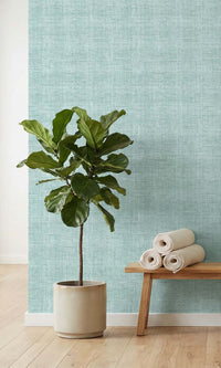 Starlight Blue Sheer Weave Commercial Wallpaper C7860 textured commercial wallpaper in starlight blue
