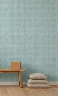 Starlight Blue Sheer Weave Commercial Wallpaper C7860