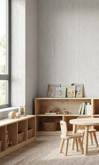 Light Brume Faux Grasscloth Commercial Wallpaper C7862